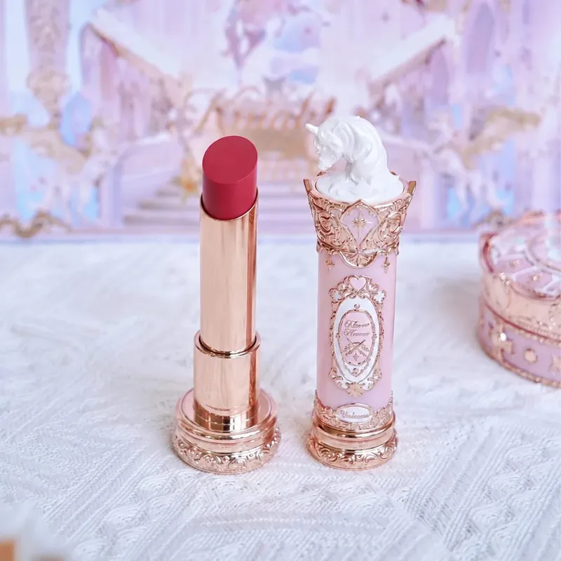 Flower Knows-Bolso de mano con patrón de diamantes, edición limitada, juego de maquillaje, sombra de ojos, corrector, colorete, delineador de ojos, lápiz labial, colección de belleza