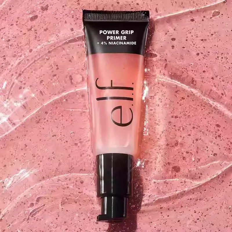 Elf Pre Makeup Green and Pink Even Skin Tone Moisturizing Base and Lasting Isolation Finishing Spray Liquid Foundation Essence — image 3