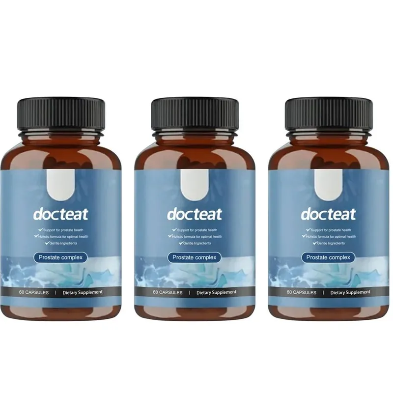 Docteat 전립선 복합 캡슐은 Herbal Saw Palmetto와 Pygeum 60 캡슐로 전립선 건강과 소변 흐름을 지원합니다. — image 9