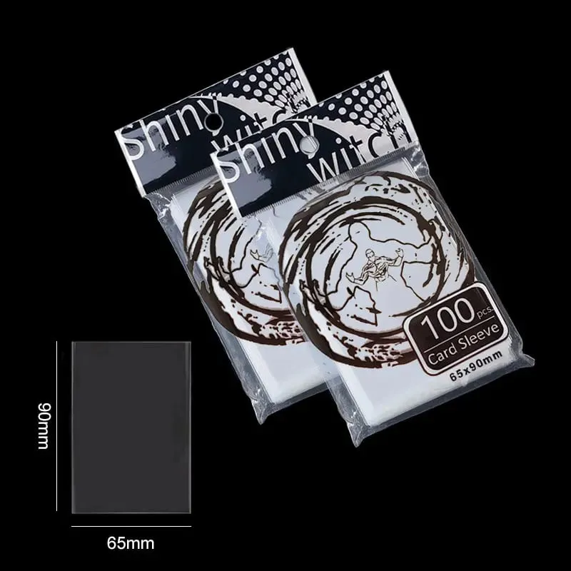 100-500Pcs Card Sleeves Transparent Cover Clear Protector Cards Holder For Board Playing Game ID Trading Folder Photo Pouch — image 2