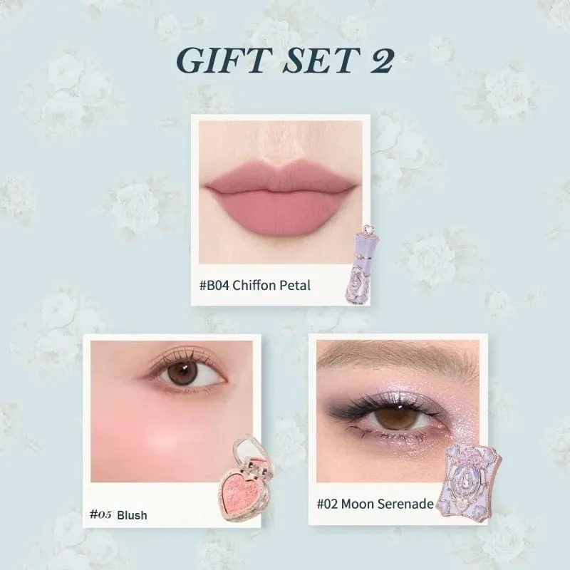 Flowers Knows Bunny Garden Collection Gavesæt Makeup Øjenskygge Palette Velvet Matte Lip Stick Lip Cream Blush De Maquillaje — image 9