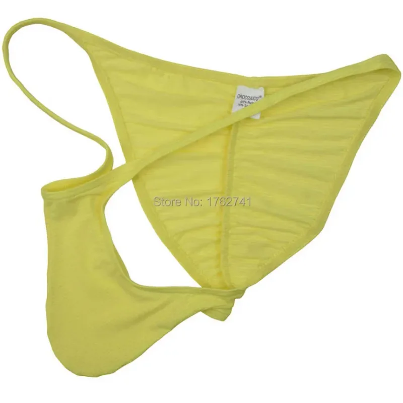 Men Brazilian Bikini Brief Pucker Bikinis Underwear Mini Trunks Slip Homme Ice Silk Cheeky Shorts Briefs — image 6