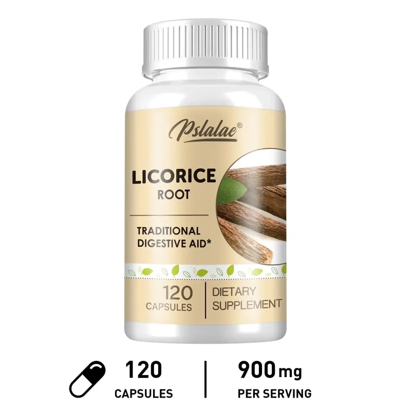 Licorice Root - High Strength Antioxidant Supplement Supports Heart Health Non-GMO Digestive Health Support