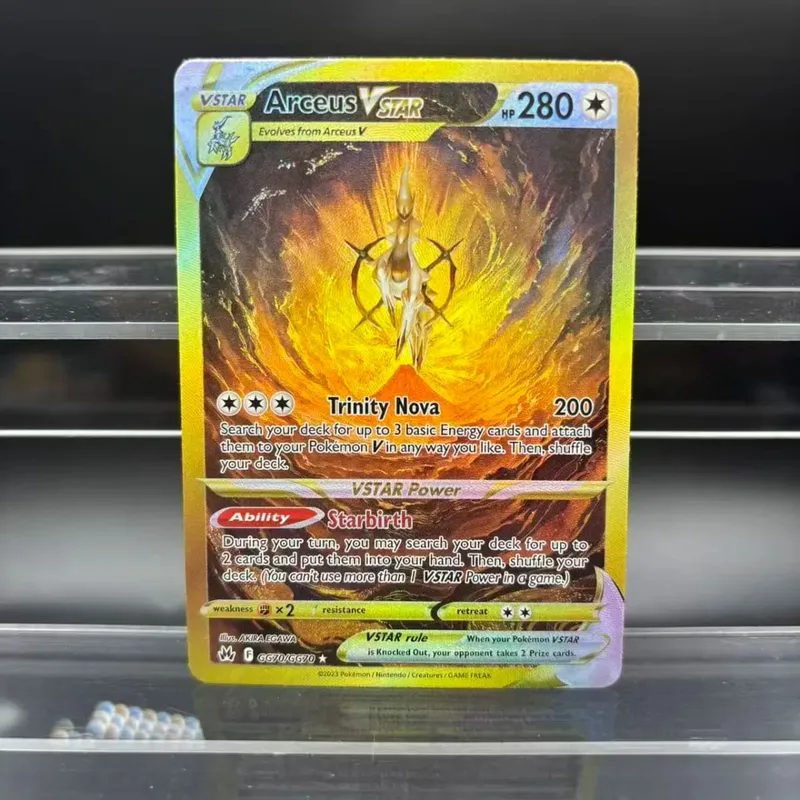 Kad Koleksi DIY Psyduck Salamence Crobat Mewtwo ex EN Buatan Sendiri Kad Tunggal Permainan Klasik Anime Kad Hadiah Mainan — image 9