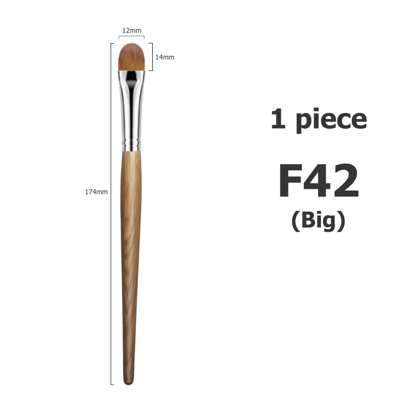 Ploché korektorové štětce Make-up Set Syntetické vlasy Profesionální korektor Kosmetický štětec Mixing Beauty Make-up Nástroje — image 11