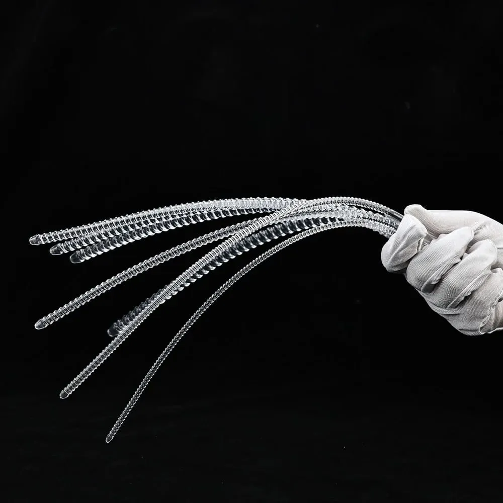 7PCS Dilatatore uretrale Cavallo Occhio Bastone Stimolazione Massaggiatore della prostata Spina morbida del pene Masturbatore maschile Giocattoli erotici del sesso per gli uomini Gay — image 2