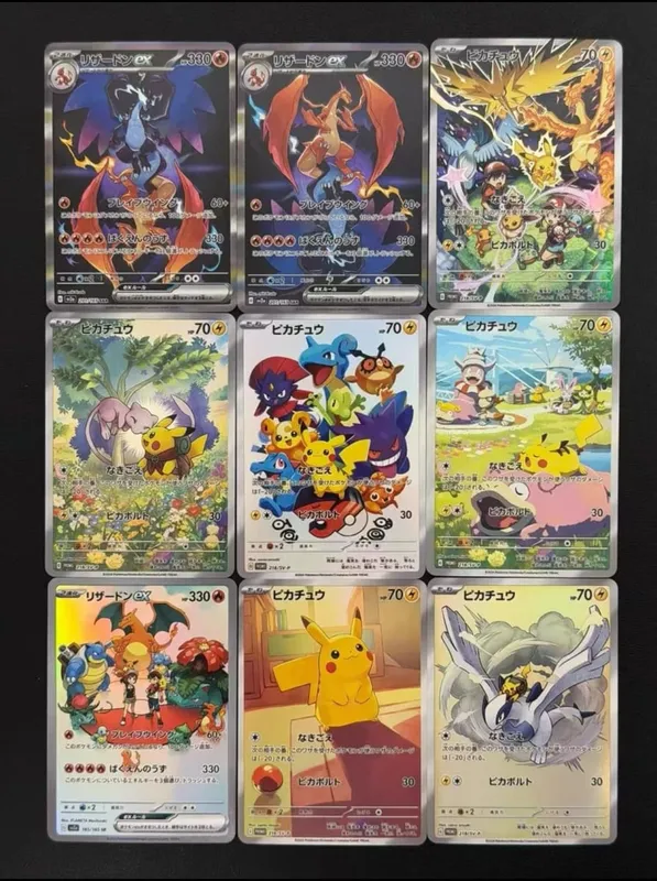 Diy Öz-kontrol Ptcg Pikachu Charizard Venusaur Blastoise Pokemon Kartı Anime Koleksiyonu Kartları hediye oyuncaklar — image 5