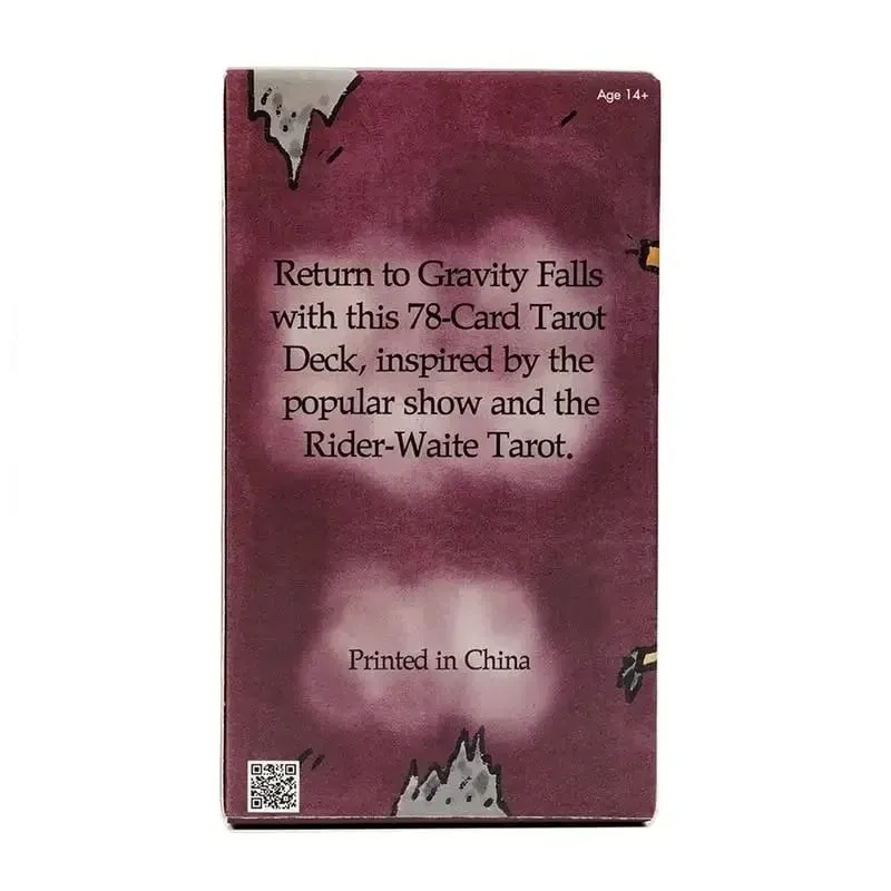 Cartas de tarô misteriosas, baralho de 78 cartas inspirado em Gravity Falls, versão em inglês, jogos de tabuleiro de tarô para iniciantes — image 6
