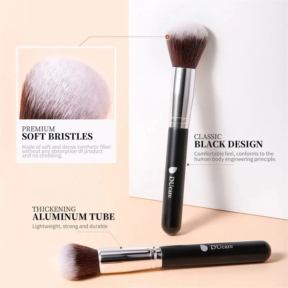 Sada profesionálních štětců na make-up DUcare 15-32 ks Sada štětců na make-up Syntetický podkladový pudr štětec s rozjasňovačem očních stínů — image 5