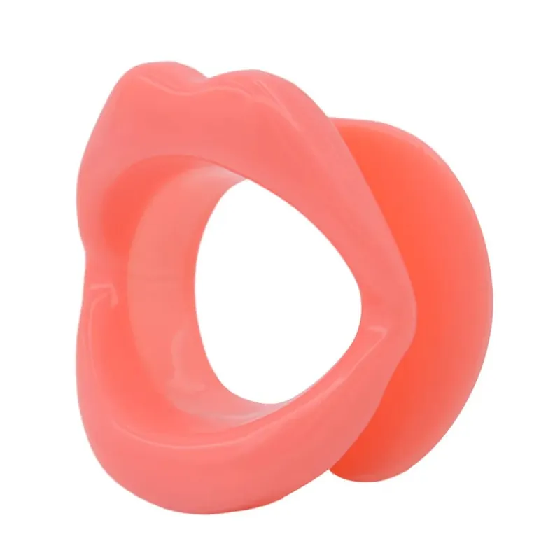 Anello per labbra in silicone per fissaggio orale Anello in silicone O-Ring Bocca aperta Gag per coppie Giocattoli sessuali BDSM Bondage Restraint Forma labbra 18+ — image 5