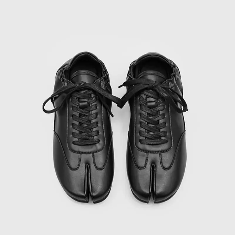 Scarpe da ginnastica e scarpe casual da uomo Tabi con punta divisa di fascia alta firmate Mocassini slip-on in pelle retrò da uomo Scarpe Tenis Masculino — image 6
