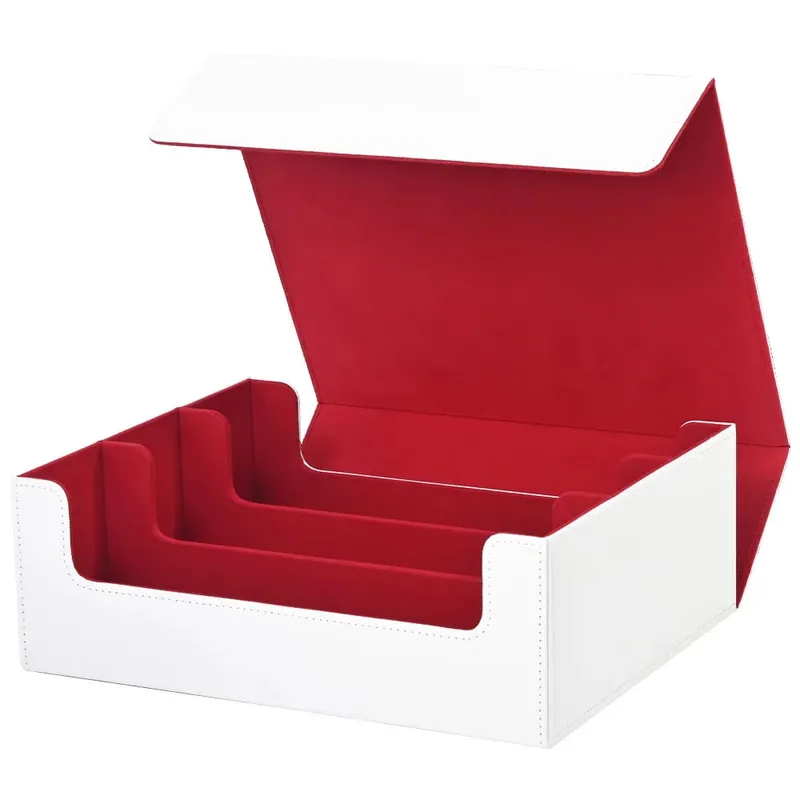 Boîte de rangement pour cartes à collectionner, peut contenir plus de 1800 jeux simples, fermeture magnétique, boîte à cartes en cuir PU, convient aux cartes TCG Yugioh — image 6