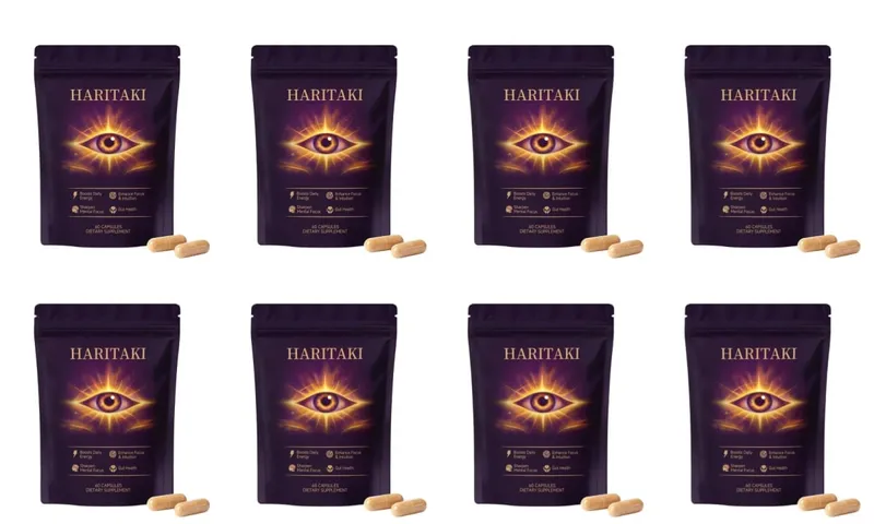 Haritaki supplément 3ème œil 500 mg soutient l'équilibre digestif santé intestinale élimination régulière Protection antioxydante quotidienne 60 Ct — image 12