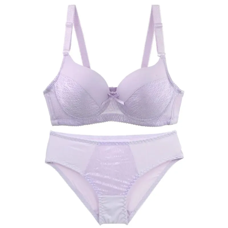 DaiNaFang Sømløs Justerbar Minimizer BH Sæt Åndbar Push Up Side Support Svedsikkert Lingeri ABC Cup Undertøj — image 5
