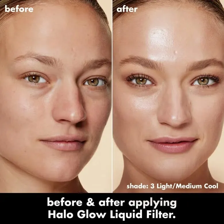 ELF Halo Glow Liquid Filter Liquid Foundation 3 New Shades Complexion Looks Healthy and More Radiant Base Makeup Beauty Products — image 4
