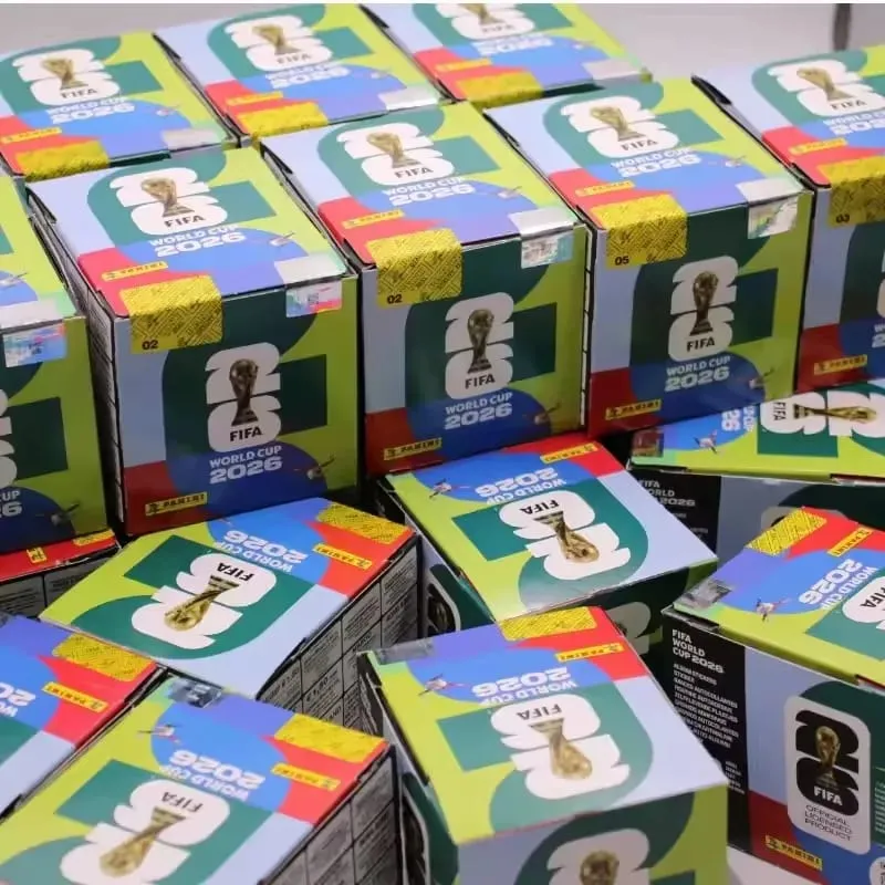 Panini Piala Dunia FIFA 2026 Kotak Pelekat Rasmi Kotak Hobi Dimeterai Pelekat Bola Sepak Koleksi untuk Koleksi Album Peminat Bola Sepak — image 2