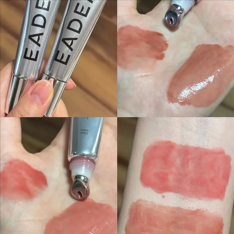 eadem Lip Cheek Multi Use Tint Cream Blush Liquid Cheek Blusher Dewy Natural Glow Langanhaltende feuchtigkeitsspendende Gesichts-Make-up-Kosmetik — image 2