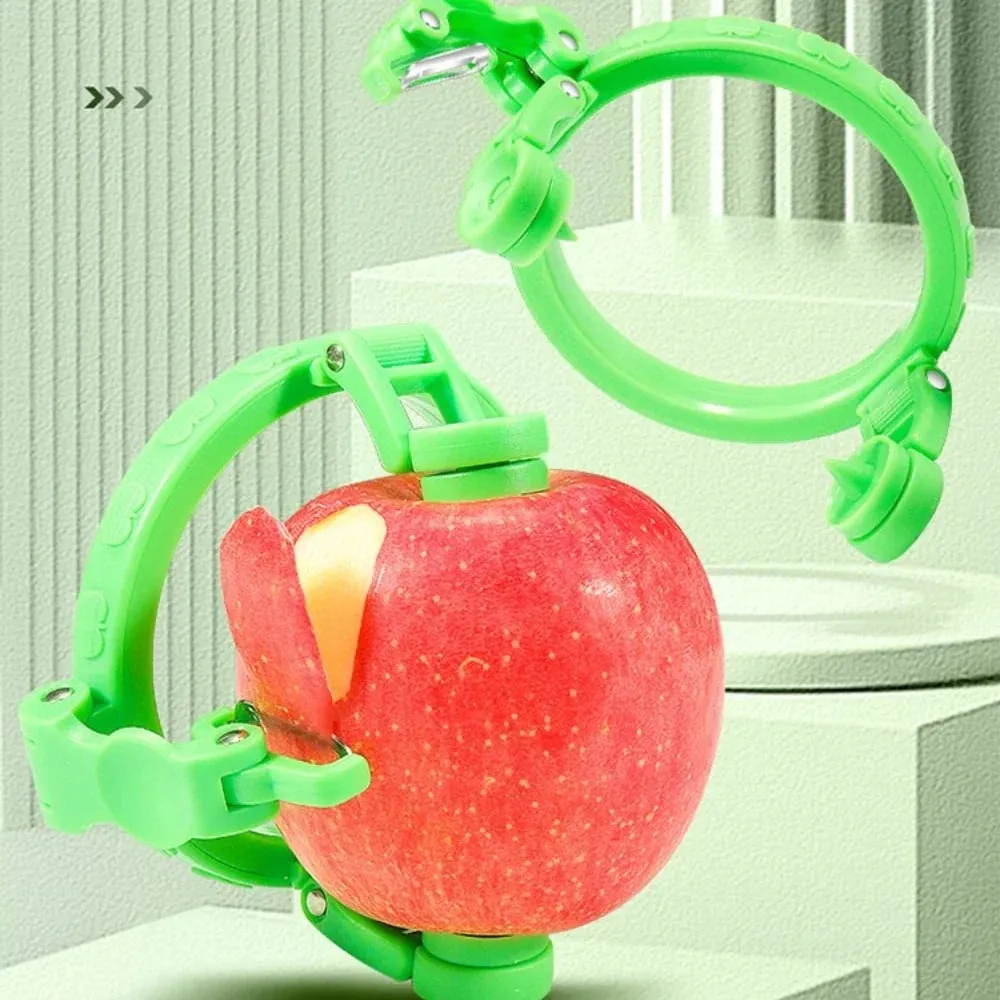 Alat Buah & Sayuran Pengupas Berputar Tangan untuk Alat Dapur Apple Pear Alat Pengupas Buah Spiralizer Idea Hadiah Mesin