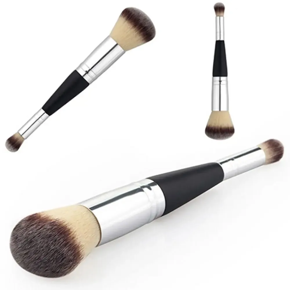 Flydende børster Multifunktion Beauty Foundation Øjenskygge Blush Brush Dobbeltendet kosmetisk makeup børste — image 4