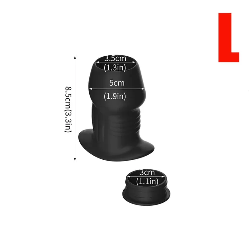 Speculum cavo Sbirciare Perline Anali Butt Plug con Tappo Espansore Tunnel Clistere Ano Dilatazione Giocattoli Adulti Del Sesso per Le Donne Uomini Gay — image 8