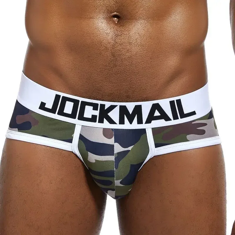 5 Value Package/Lot print Camouflage Mens Underwear Briefs calzoncillos hombre slips Cueca Gay Underwear Male Panties — image 11