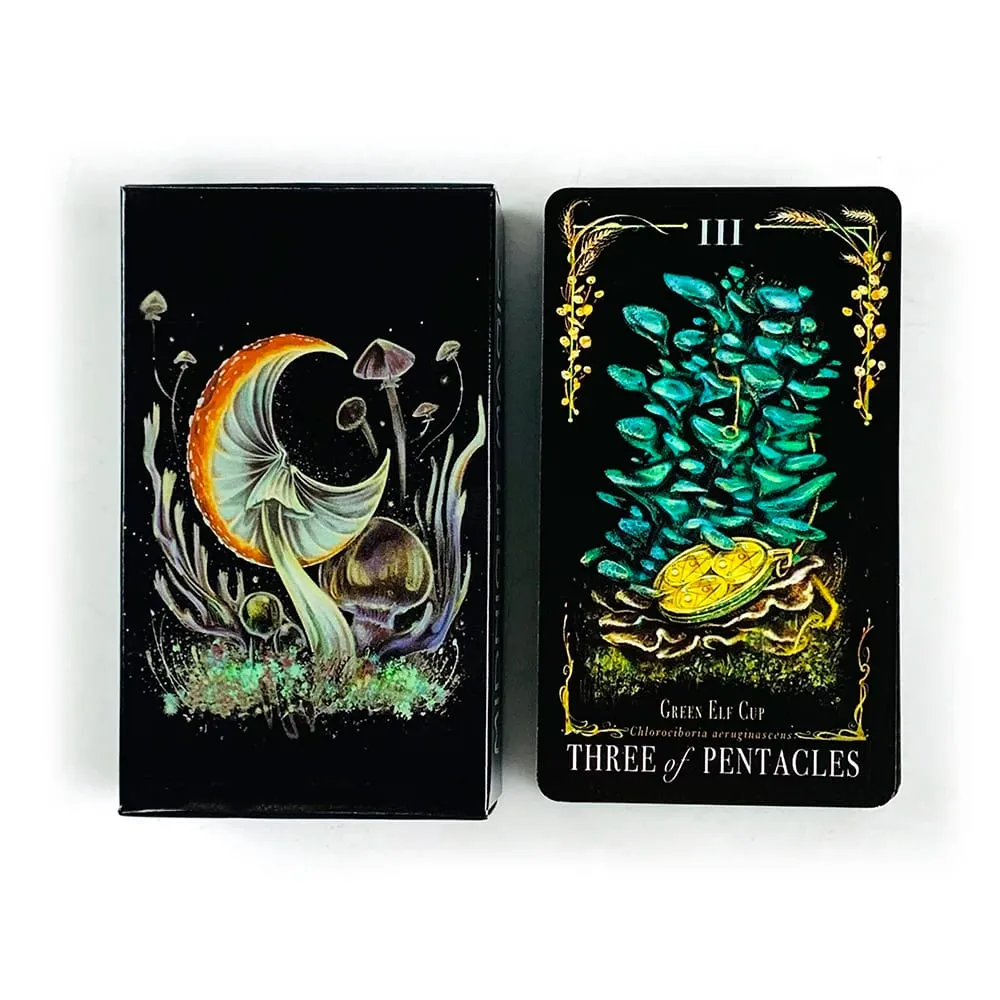 Wykwintne karty tarota 78 talii Oracle English Visions edycja wróżbiarska Borad granie w gry idealne do medytacji wróżbiarskiej — image 1
