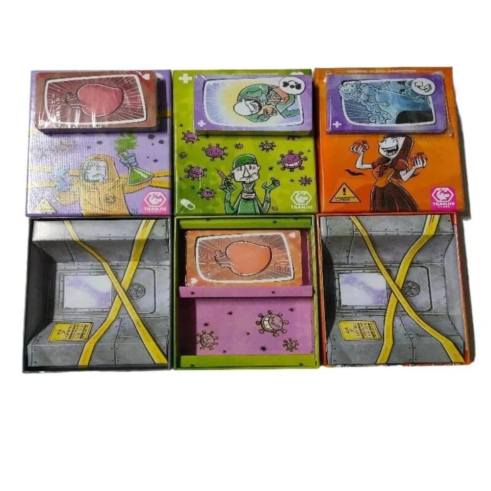 2026 Hot Selling Latest Virus Infected Card Game Card Interactive Toy Family Gathering Game Point. Jeu de cartes — image 1