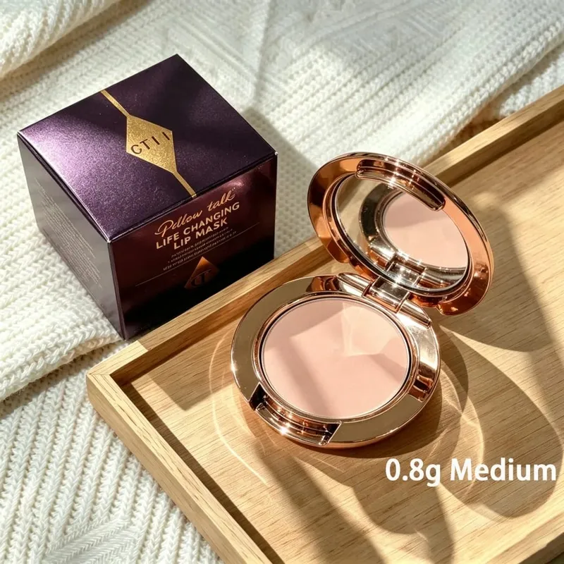 Charlotte Tilbury mate ajuste polvo prensado 4 colores base líquida Hollywood filtro impecable CT bolsa de maquillaje cosméticos de regalo — image 13