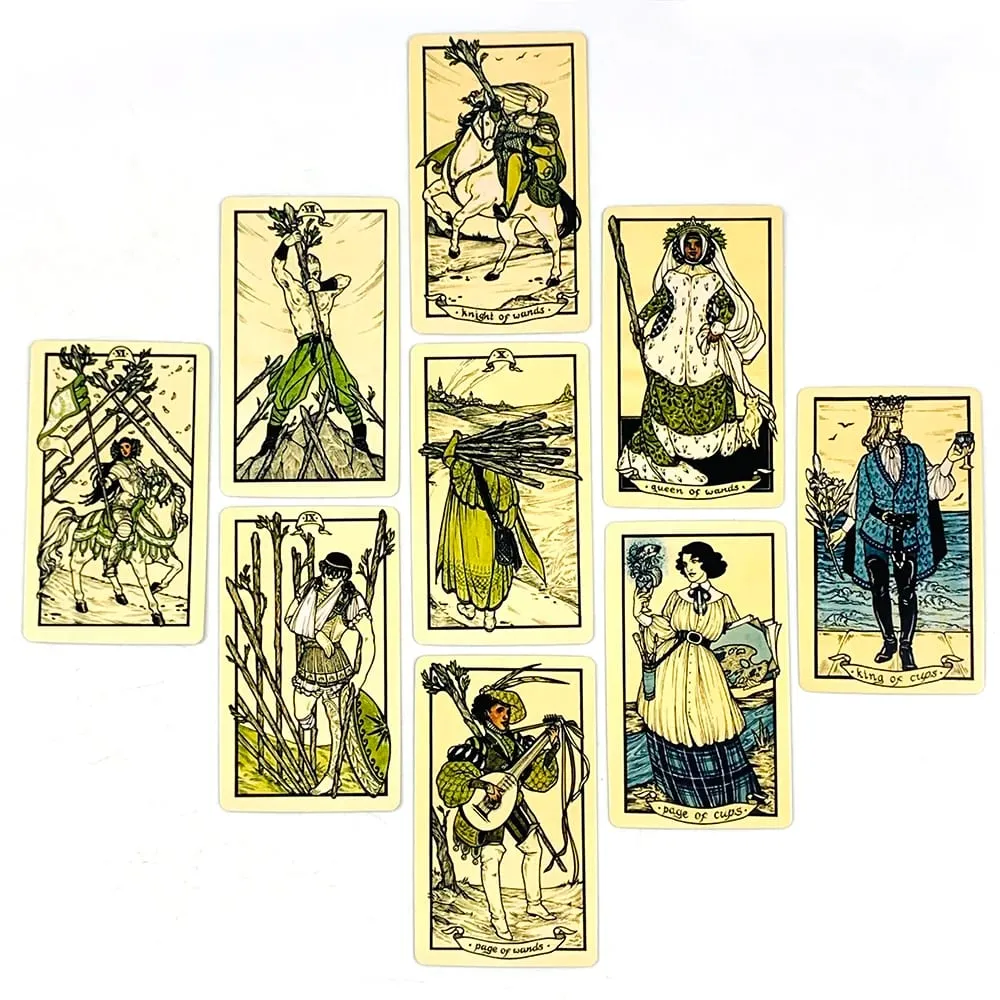 Mga Tarot Card Deck English Versions Prediction Divination Oracle Board Paglalaro ng Mga Card Game Para sa Party,Camping Game Pocket Cards — image 5