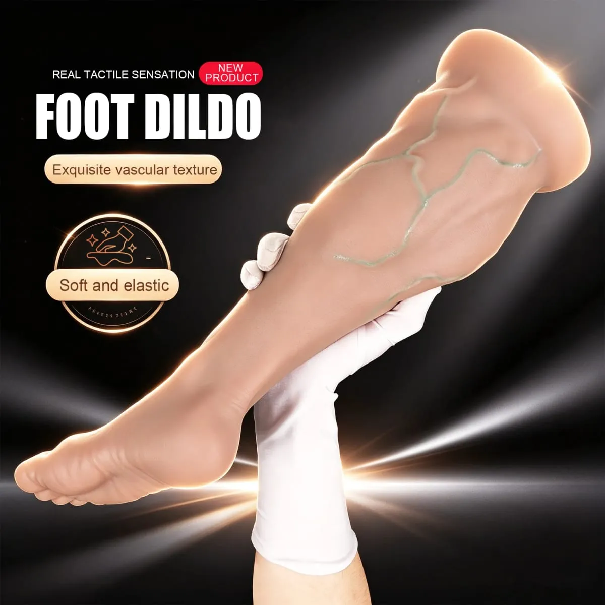 Palam Dubur Kaki Besar Latihan Palam Dubur Kaki Silikon Besar Pantat Punggung Pelancap Dalam Dildo Dilator Perangsang Alat Seks Dubur Wanita Lelaki 18 — image 4