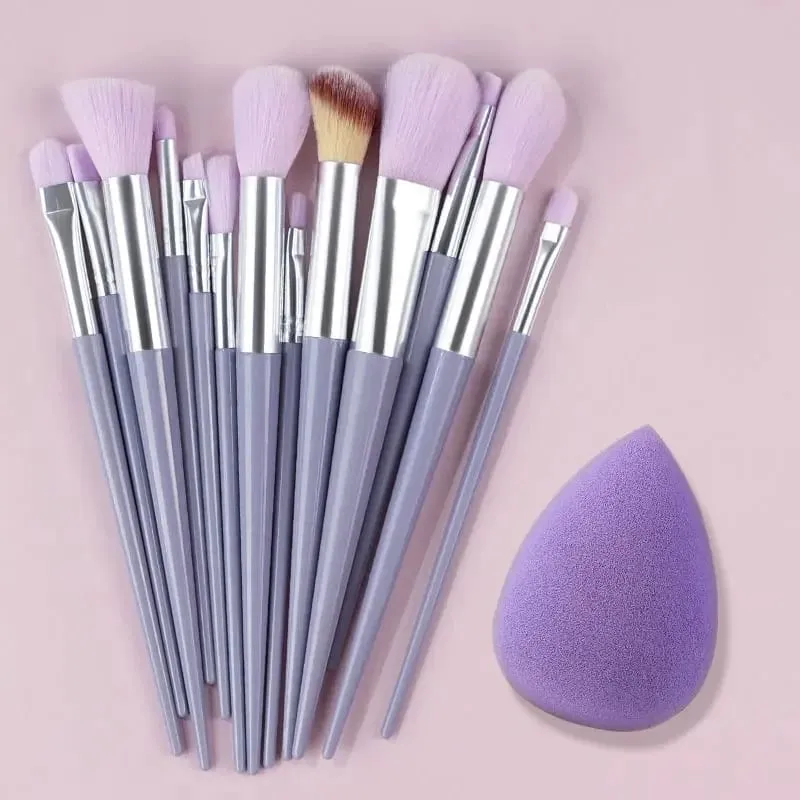 8st-20st sminkborstar set Mjuk fluffig ögonskugga Borste detalj Concealer Blush Loose Powder Foundation Highlighter Beauty Tool — image 18