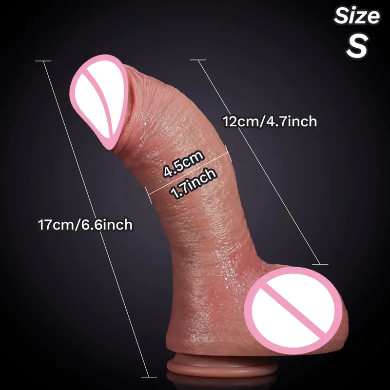 Duże realistyczne silikonowe Dildo z przyssawką punkt G wibratory analne Strapon Dick Butt Plug Masturbat dorosłe zabawki erotyczne dla mężczyzny kobiety — image 10