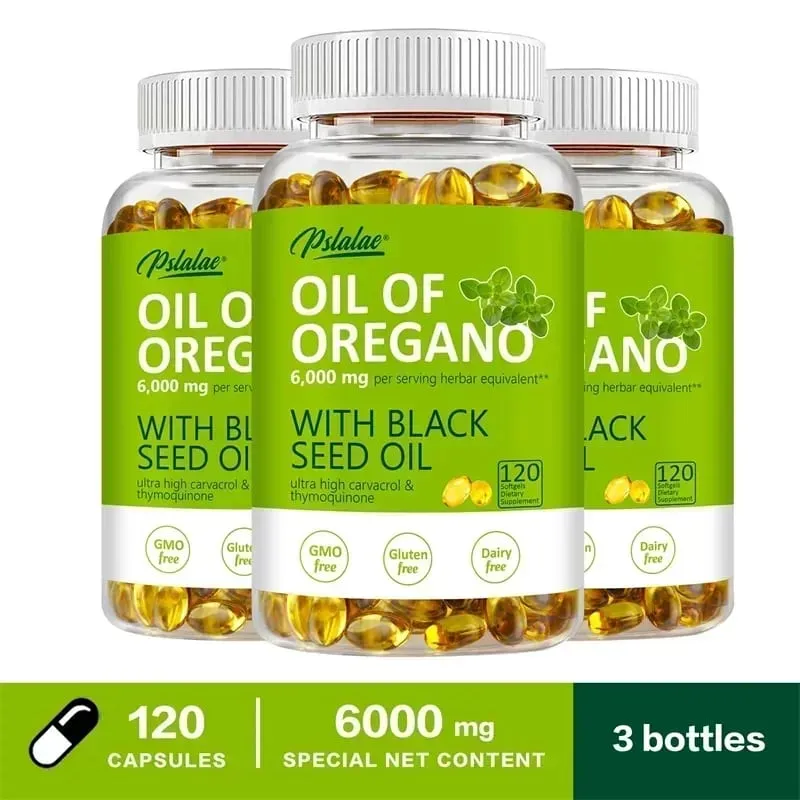 Oreganoöl-Kapseln – mit Schwarzkümmelöl – Verdauungsunterstützung, Magen-Darm-Gesundheit, Immununterstützung — image 11