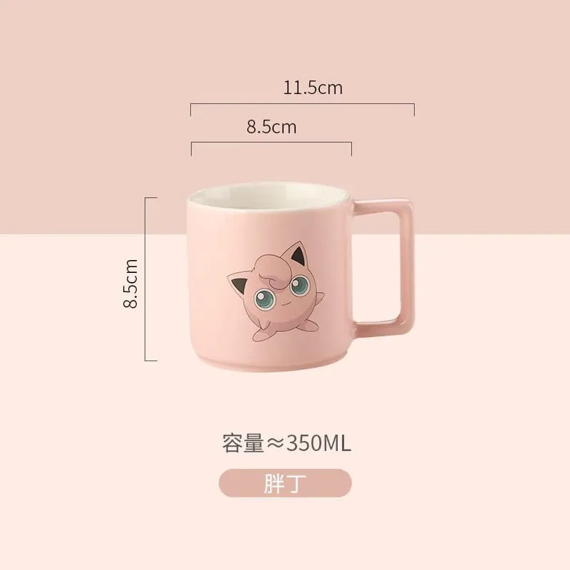 New Cartoon Pokemon Pikachu Mug Breakfast Milk Cup Cute Drink Tableware Ceramic Coffee Cup Gift Dessert Kawaii Drinkware Kitchen — image 13