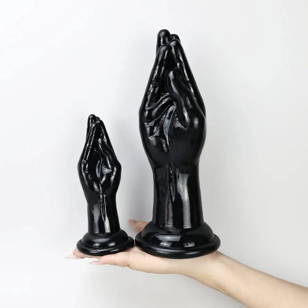 4 Saiz Tangan Besar Jari Palam Dubur Lengan Jelas Dubur Prostat Urutan Palam Punggung Besar G Spot Melancap Mainan Seks Gay untuk Wanita Lelaki — image 6