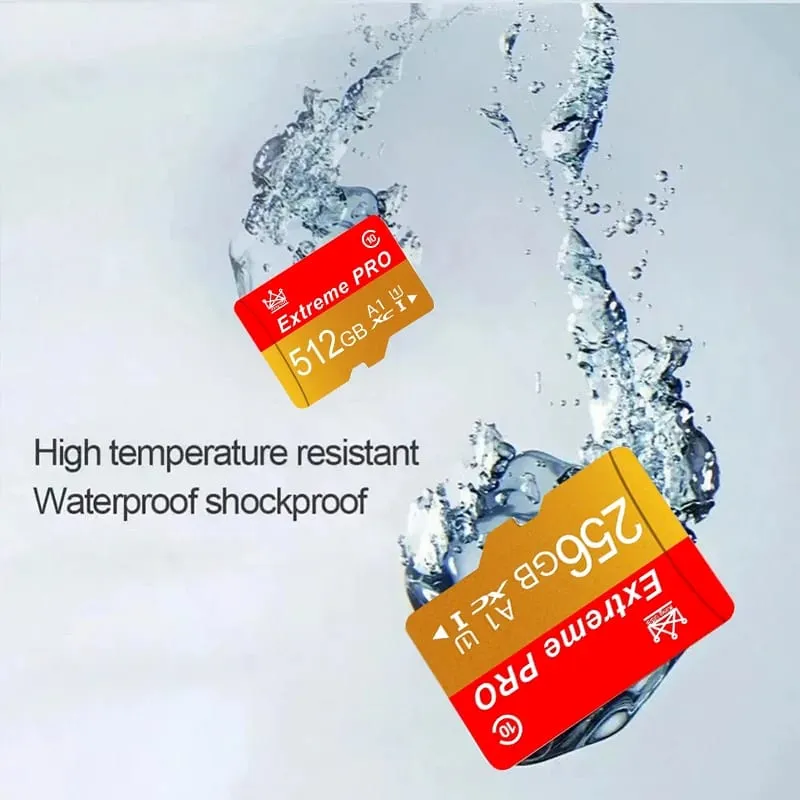 Gyors átvitel tartós memóriakártya és Micro SD kártya SD kártyák TF kártyák 32 GB / 64 GB / 256 GB / 512 GB CCTV biztonsági kamerákhoz — image 5