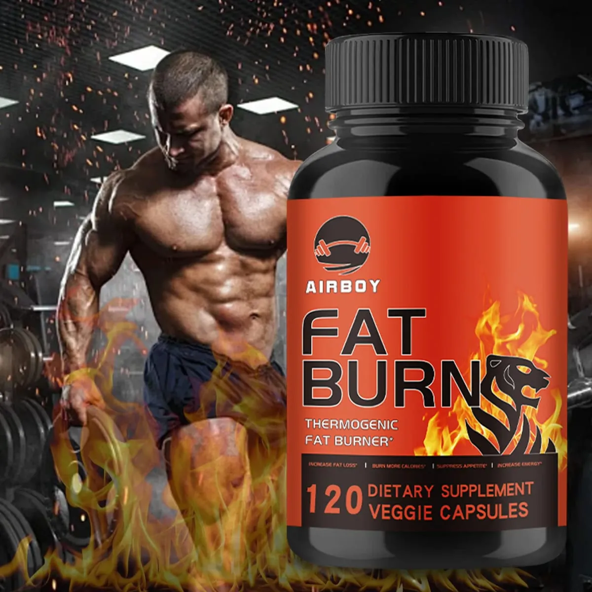 Burn-XT Fat Burner - Burn Calories Suppress Appetite Detoxify Promote Digestive Health — image 1