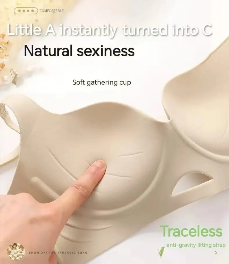 Nuovo reggiseno push-up confortevole e senza cuciture in un unico pezzo scavato, raccolta del seno piccolo, anti-cedimento, senza reggiseno ad anello in acciaio — image 5