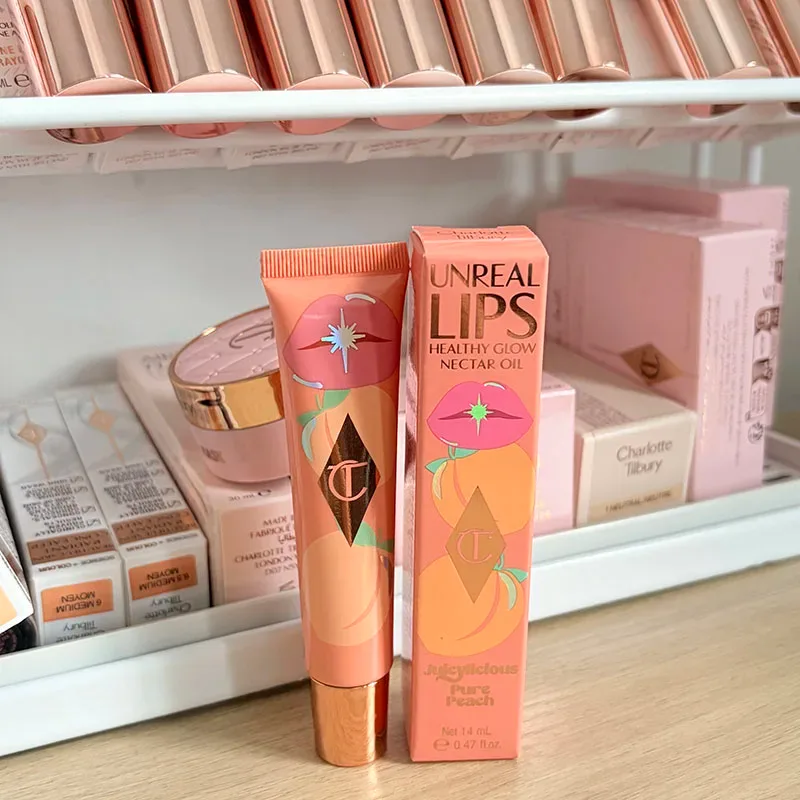 Charlotte Jelly Lip Gloss High-Shine Plumping Hydrating Volumizing Vitamin E for Daily Wear Gloss Balm Natural Tilbury Cosmetics