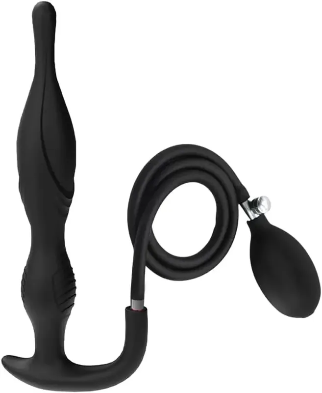 Plug anale gonfiabile Dilatatore anale Enorme Butt Plug Stimolare il giocattolo del sesso per le donne/uomini Masturbatori Massaggiatore della prostata Grandi giocattoli anali — image 24