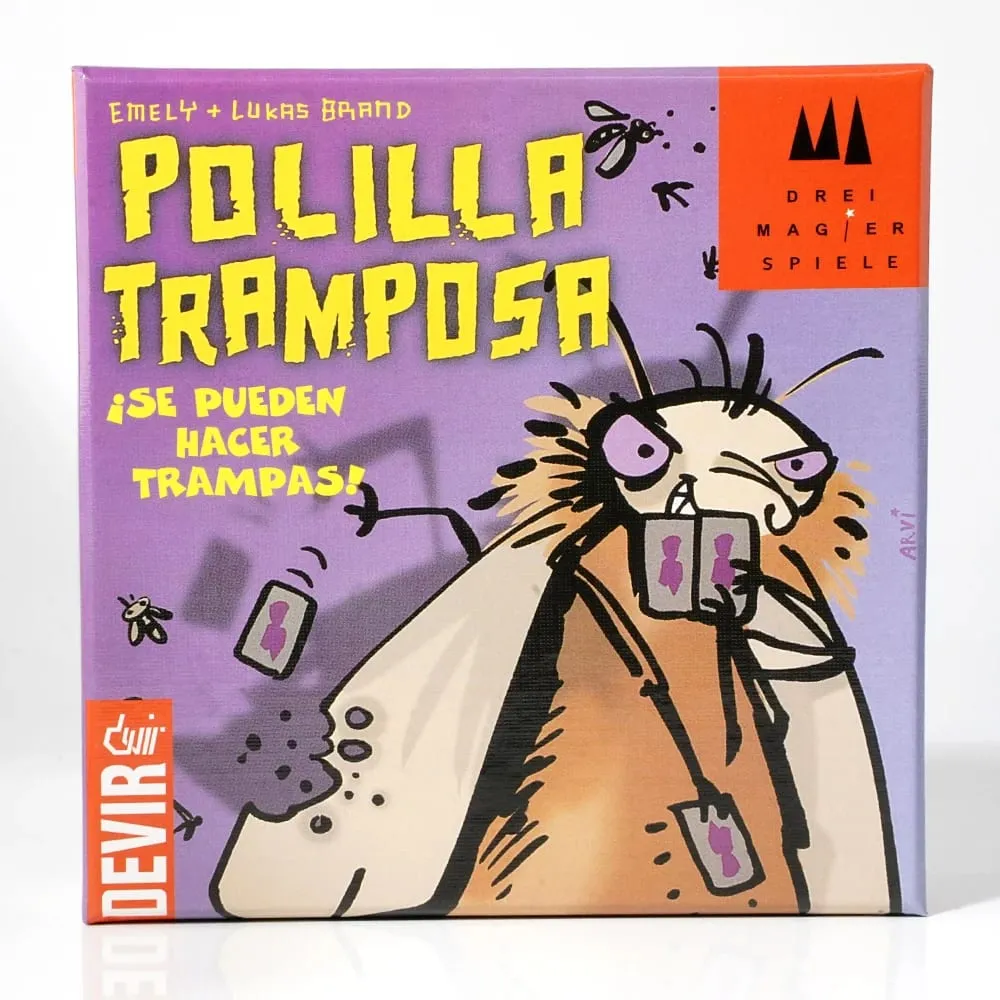 Jeu de cartes Polilla Tramposa Devir Jeu de table familiale Divertido donde se Permite Hacer Trampas para Niños y Adultos — image 5