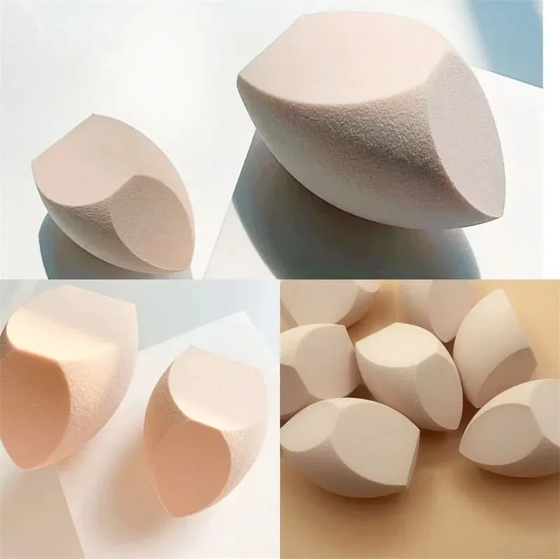 Store størrelse makeup svamp våd og tør dobbelt brug blød makeup foundation svamp pust pulver creme glat pust Make up værktøj tilbehør — image 6