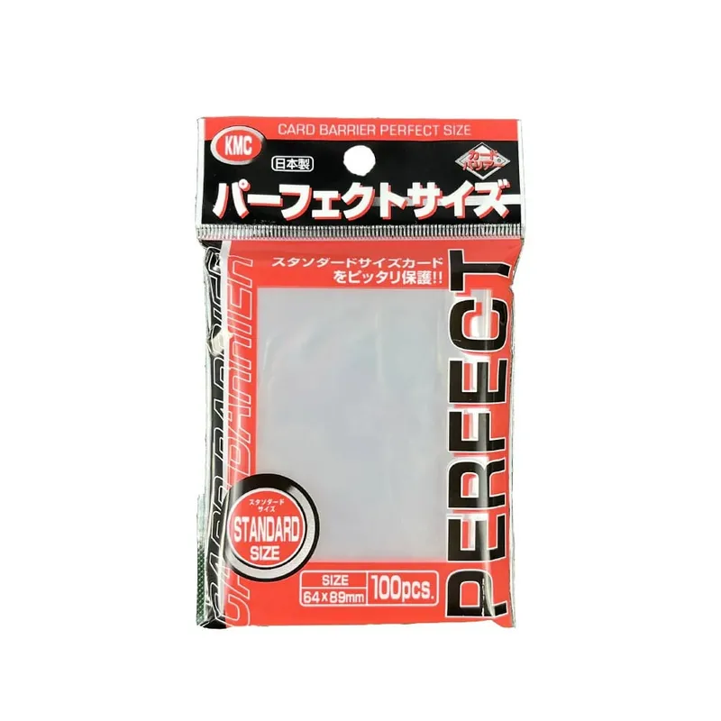 64x89mm 100PCS Trasparente KMC Manicotti per carte Manicotto per carte collezionabili Barriera Carte da gioco Protezione esterna per MTG/YGO