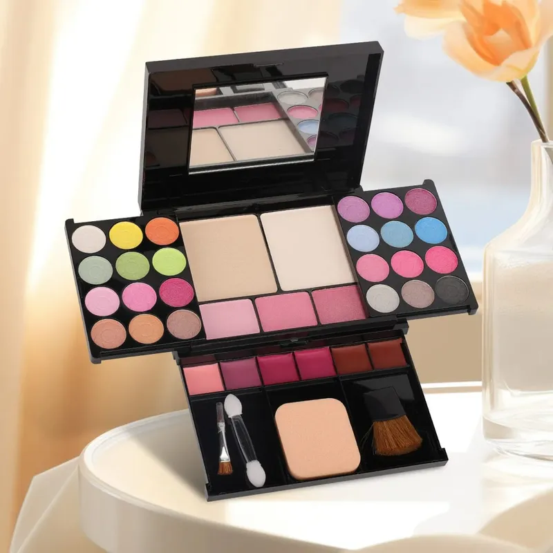 Combinazione di set di trucco per donna con trucco nudo per piastra per trucco in perla a 35 colori T6173