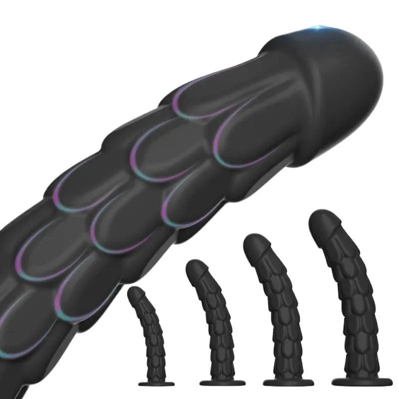 ซิลิโคนDildo Anal Butt Plug Suckerนวดต่อมลูกหมากช่องคลอดGจุดกระตุ้นMasturbationของเล่นสำหรับผู้ใหญ่ผู้หญิงผู้ชาย — image 1