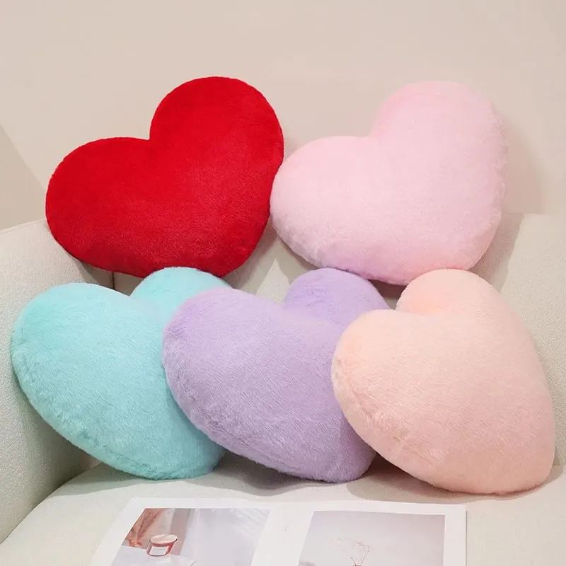 10/36 CM Simulazione A Forma di Cuore Peluche Coperte e Plaid Cuscino Morbido Cuscino del Divano Farcito Peluche Giocattoli Carino Piccolo Ciondolo Regali di San Valentino — image 4