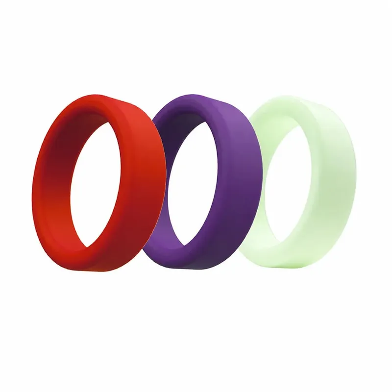 Silikone Penis Ring Cock Ring Erektion Ring Forsinkelse Ejakulation Fixed Stamina Enhancer Sexlegetøj Voksne mandlige par Langvarig — image 20