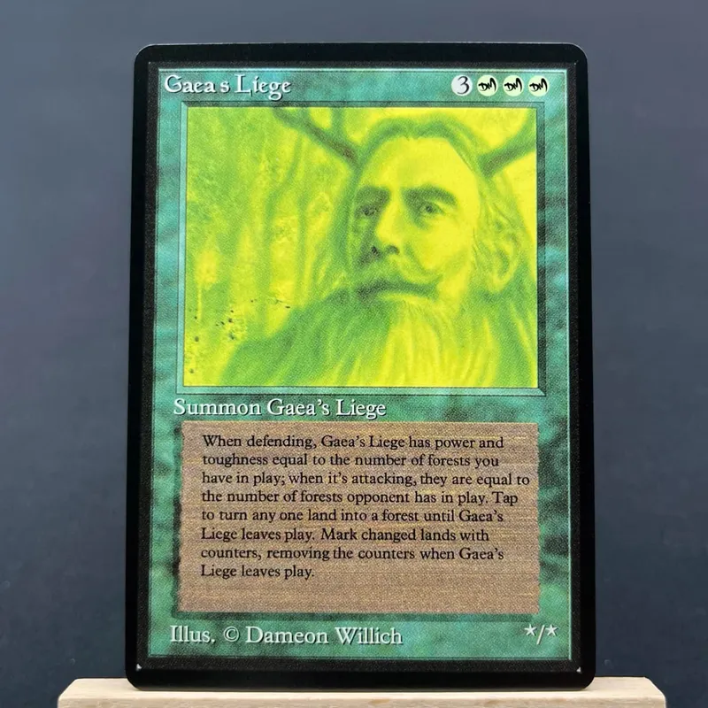 Carte TCG per il gioco casalingo Proxy Selezione naturale Lupi di legno la Perla Mox di Mana Vault — image 9