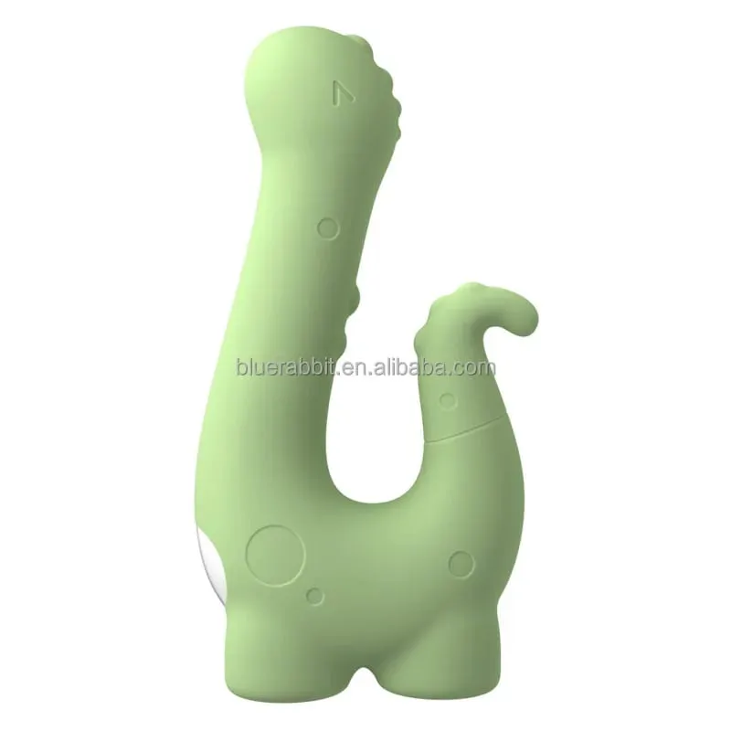 เครื่องสั่นไดโนเสาร์ขายส่ง Little Dino ดูดความร้อน Vibrating Clitoris Maasager น่ารักของเล่นเพศเร้าอารมณ์