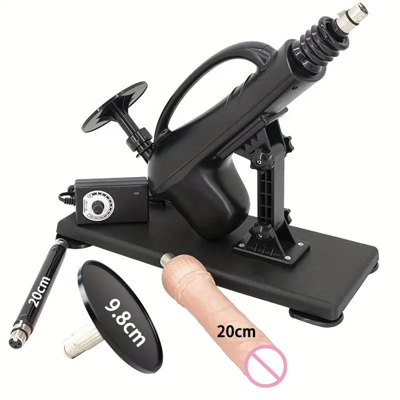 Macchina sessuale automatica 3XLR Accessori per vibratori Masturbazione femminile Pistola per massaggio Giocattoli del sesso per uomini Coppie Prodotti per adulti